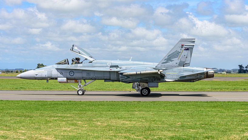 Royal Australian Air Force McDonnell Douglas F/A-18A Hornet. by Jaap van den Berg