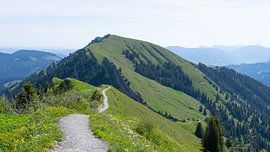 Hiking between Hochgrat Ridge and Rindalphorn - Scenic Alpine Landscape in Nagelfluhkette Bavaria von Sebastian Czech