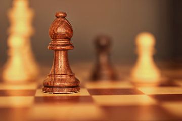 Loper bij het schaken van Christian Harms