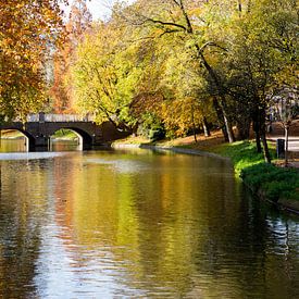 Absteder Brücke in Utrecht im Herbst 2025 (Landschaft) von André Blom Fotografie Utrecht