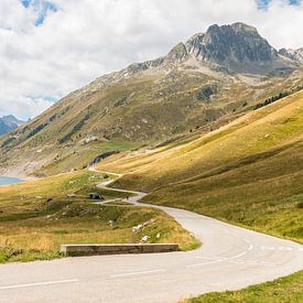 Road through the French Alps by Mark den Boer