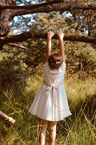 Girl without worries