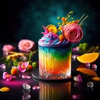Kleurrijke cocktail