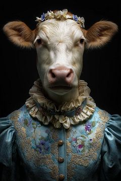 Kuh als Markgräfin
