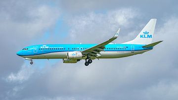 KLM Boeing 737-800 Passagierflugzeug.