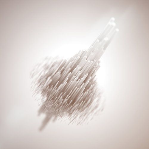 Stangen-UFO sepia