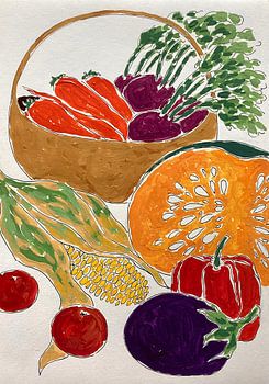 Vibrant Vegetable Harvest