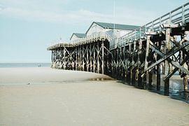 Pfahlbauten an der Nordsee von Heiko Westphalen