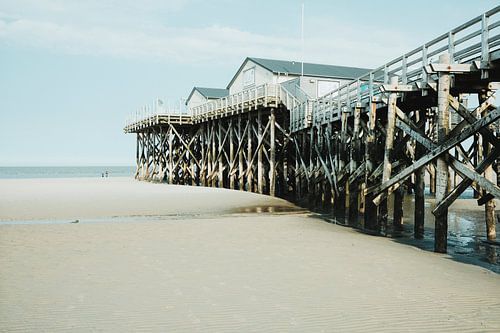 Pile dwellings on the North Sea