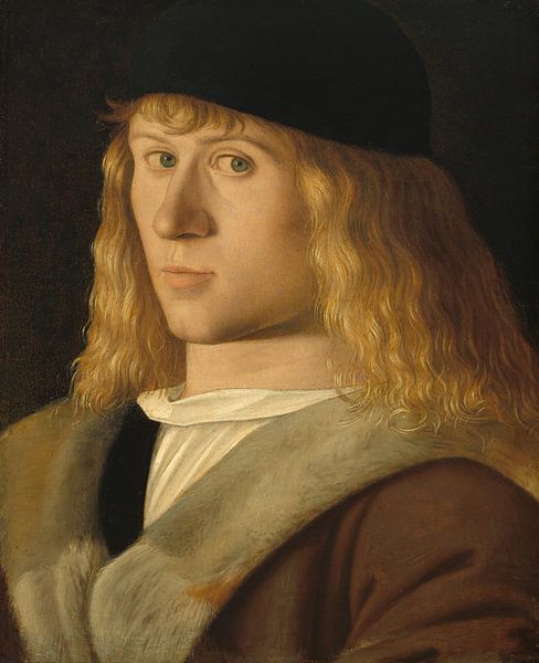 Venezianisches 16. Jahrhundert - Porträt eines jungen Mannes, National Gallery of Art, Washington. von Dina Dankers