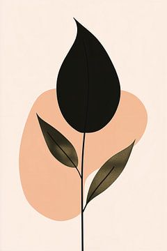 Botanisch Minimalisme  van Studio BB