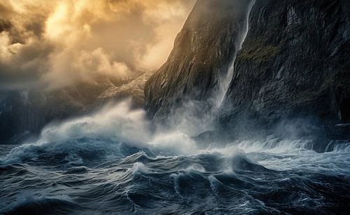 Naturspektakel von See