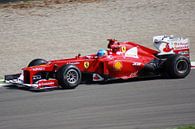 Fernando Alonso Monza 2012 von Jeroen van Deel Miniaturansicht