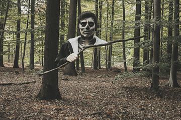 Skelet in het bos van Ivana Luijten
