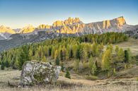 Croda da Lago in the Dolomites by Michael Valjak thumbnail