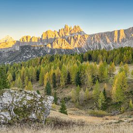 Croda da Lago in the Dolomites by Michael Valjak