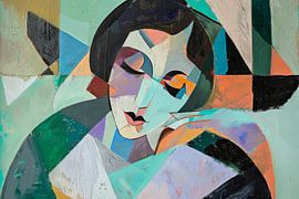 Abstract woman by Poster Art Shop