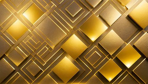 Goud met vorm en patroon