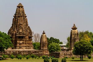 Die Tempel von Khajuraho in Madhya Pradesh Indien