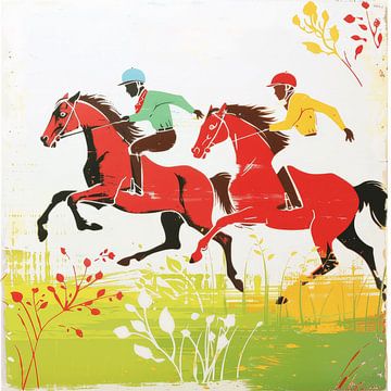 paard race van LidyStuit