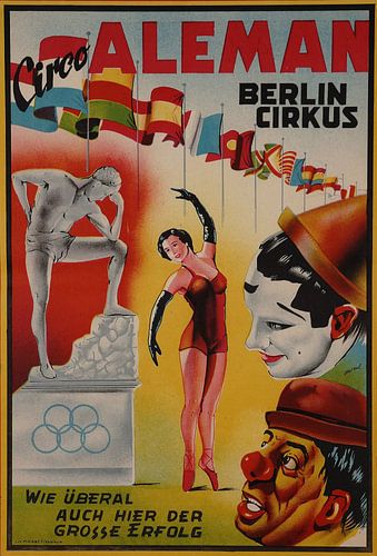 ALEMAN BERLIN CIRKUS, 1950