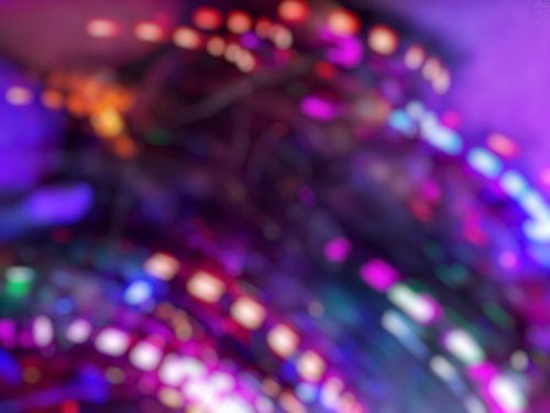 Abstract paars licht bokeh