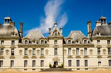 Gevel kasteel Cheverny Loire Frankrijk van Dieter Walther