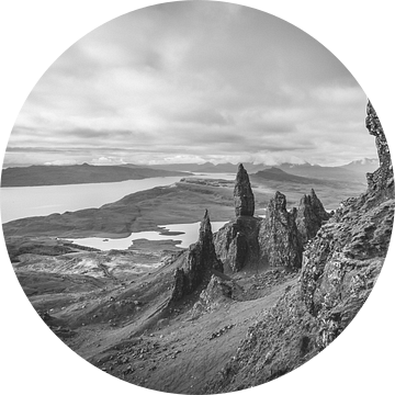 Old Man of Storr in its surroundings