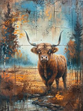 Nature in harmony - Scottish Highlander in Pictures by Eva Lee