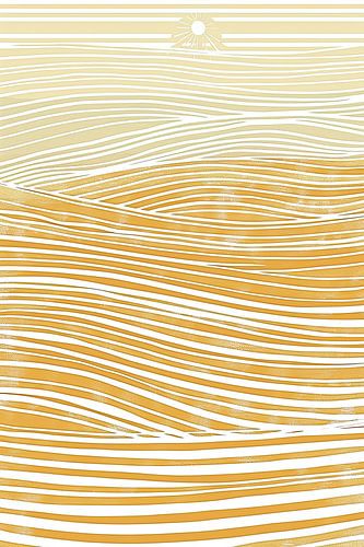 Bauhaus Japandi Abstrait | Japandi