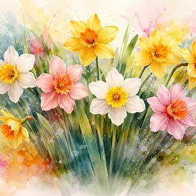 Narzissen von Linda de Klein