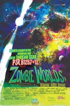 Zombie Worlds Poster by NASA and Space