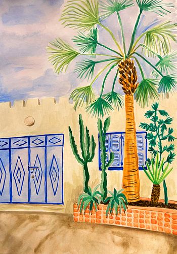 Blue Gate Oasis-tuin