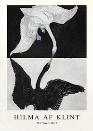 Hilma af Klint – Poster „Der Schwan Nr. 1“ von Resin Std