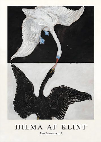 Hilma af Klint – Poster „Der Schwan Nr. 1“
