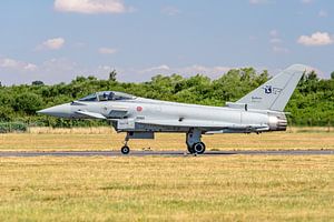 Italienisches Eurofighter Typhoon Display Team.