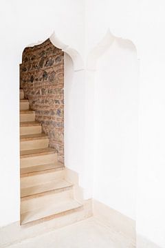 Riad Interior In Marrakech, Morocco by Henrike Schenk