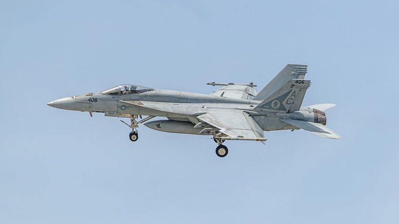 U.S. Navy Boeing F/A-18E Super Hornet von VFA-105 Gunslingers. von Jaap van den Berg