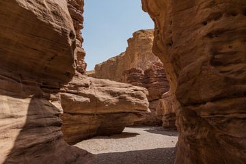the red canyon in israel