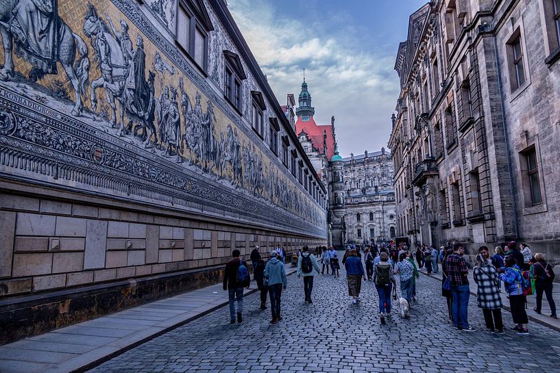 Ein kleiner abendlicher Stadtspaziergang durch die wunderschöne Altstadt von Dresden - Sachsen - Deutschland von Oliver Hlavaty