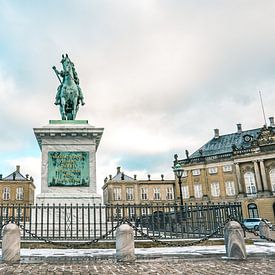 Amalienborg, Kopenhagen, Pferd von Antoine Cedric