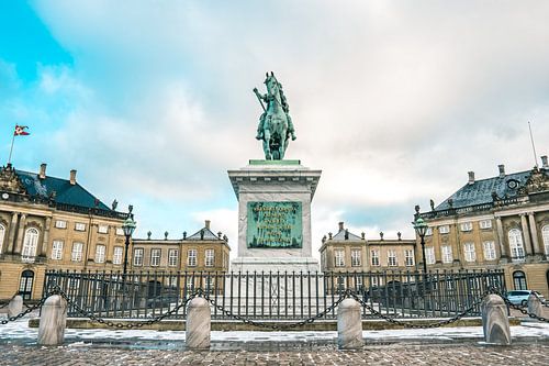 Amalienborg, Copenhague, Cheval sur Antoine Cedric