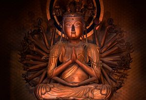Bodhisattva Sente Kannon aux mille bras sur Kuremo Kuremo