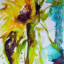 Sunny Sunflower by Ireen Bos
