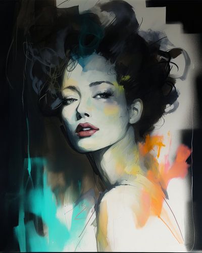 Modernes Porträt mit nostalgischem Touch