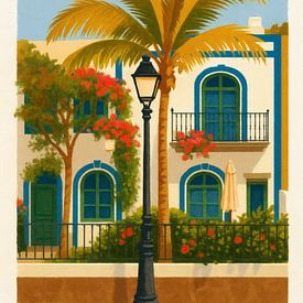 PUERTO DE MOGÁN - Splendeur des fleurs au bord de la mer sur Sabine Wagner