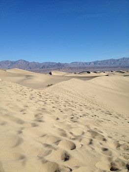 Zand duinen, Death Valley, CA, USA