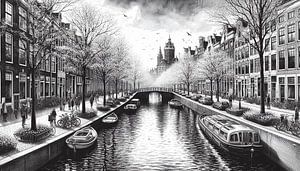 Das Rotlichtviertel Oudezijds Voorburgwal Amsterdam