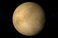 3D Render van de planeet Venus