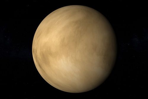3D Render van de planeet Venus